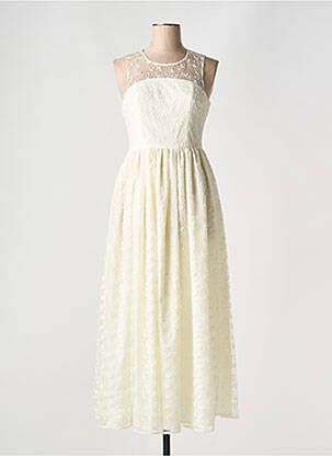 Rochie lungă bej MOLLY BRACKEN femeie