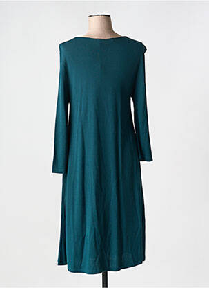 Rochie lungă mâneci lungi mâneci lungi verde LA FEE MARABOUTEE femeie