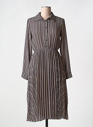 Rochie lungă bej LA FEE MARABOUTEE femeie