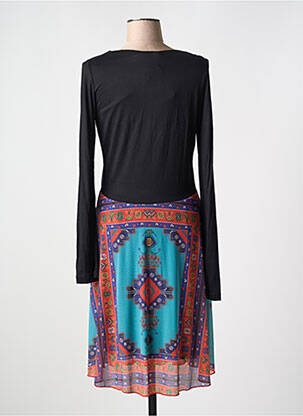 Rochie midi croială fluidă mâneci lungi gri DESIGUAL femeie