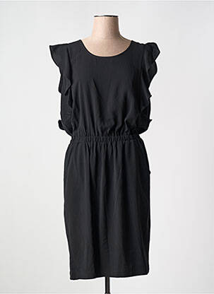 Rochie midi fără mâneci fără mâneci negru ICHI femeie