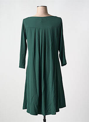 Rochie midi mâneci lungi mâneci lungi verde LA FEE MARABOUTEE femeie