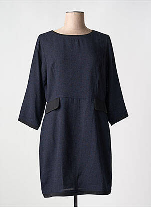 Rochie scurtă mâneci 3/4 mâneci 3/4 albastru MOLLY BRACKEN femeie