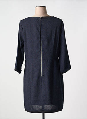 Rochie scurtă mâneci 3/4 mâneci 3/4 albastru MOLLY BRACKEN femeie