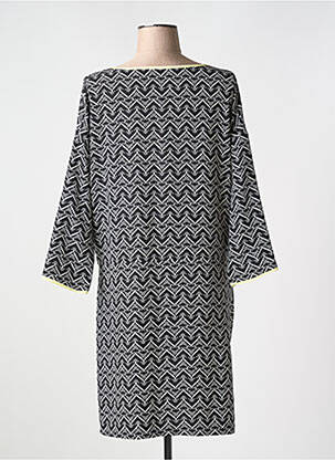 Rochie scurtă mâneci 3/4 mâneci 3/4 negru LEENOY femeie