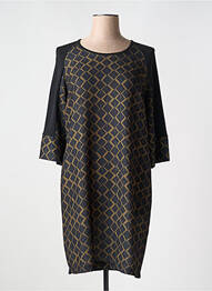 Rochie midi mâneci 3/4 mâneci 3/4 verde POUSSIERE D'ETOLE femeie