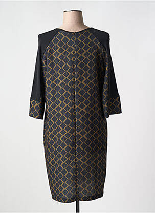 Rochie midi mâneci 3/4 mâneci 3/4 verde POUSSIERE D'ETOLE femeie