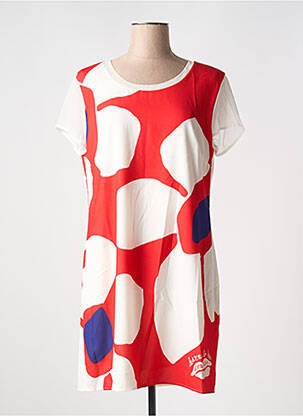 Rochie scurtă roșu DESIGUAL femeie