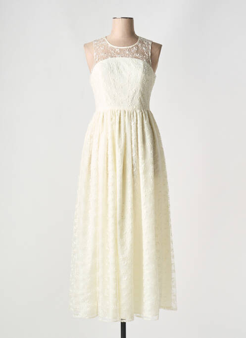 Rochie lungă bej MOLLY BRACKEN femeie