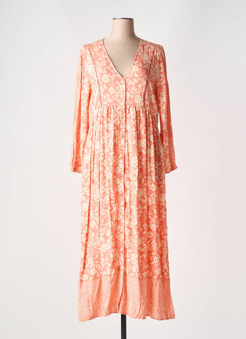 Rochie lungă roz CHERRY PARIS femeie