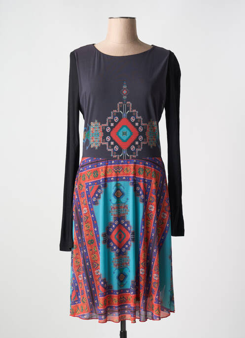Rochie midi gri DESIGUAL femeie