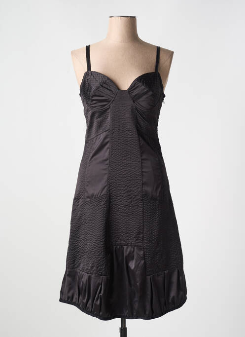 Rochie midi negru MAIS IL EST OU LE SOLEIL femeie