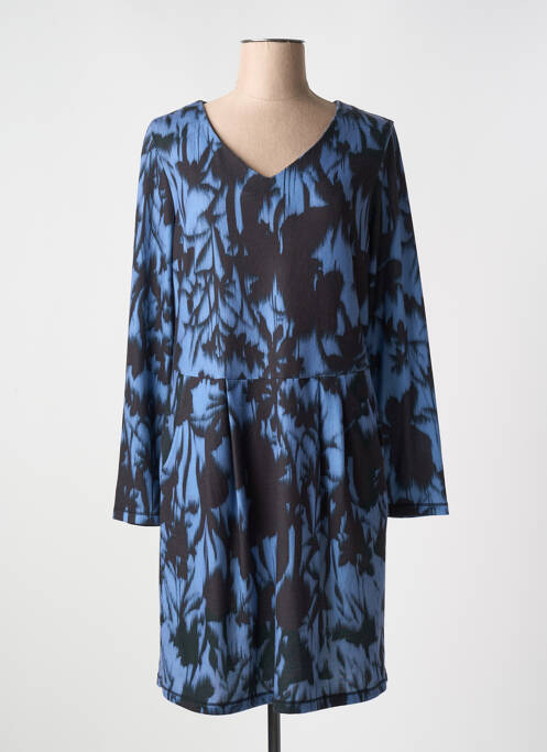 Rochie midi albastru 3322 femeie