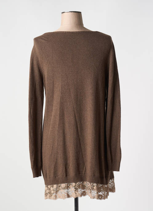 Rochie scurtă maro SALLY NEW YORK femeie