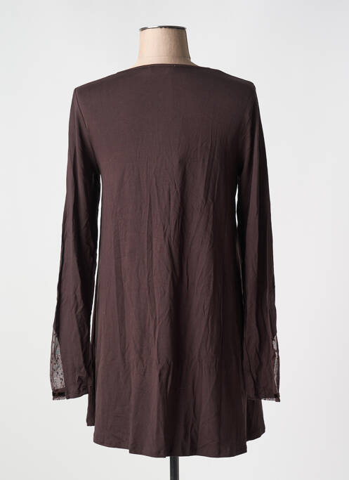 Rochie scurtă maro MYRINE femeie