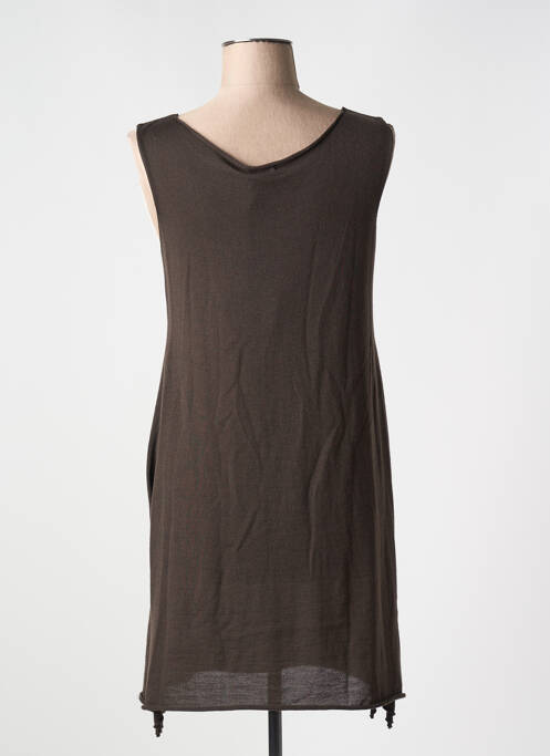 Tunică fără mâneci maro CREA CONCEPT femeie