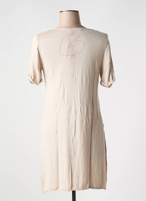 Rochie scurtă bej LE PETIT BAIGNEUR femeie