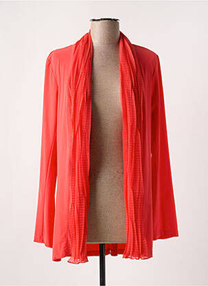 Jachete casual portocaliu 3322 femeie