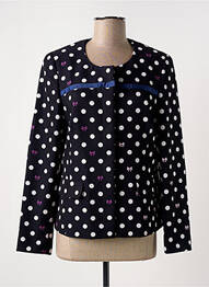 Jachete casual guler rotund negru EUGEN KLEIN femme