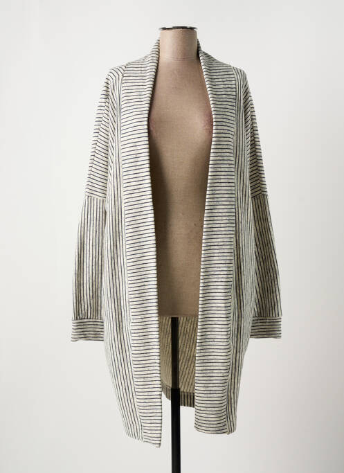 Vestă cu mâneci scurte gri LA FEE MARABOUTEE femeie