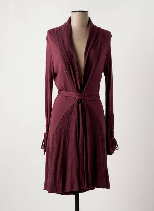 Vestă cu mâneci lungi roșu MAIS IL EST OU LE SOLEIL femeie