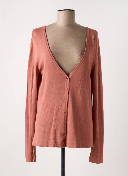 Vestă cu mâneci lungi roz ICHI femeie