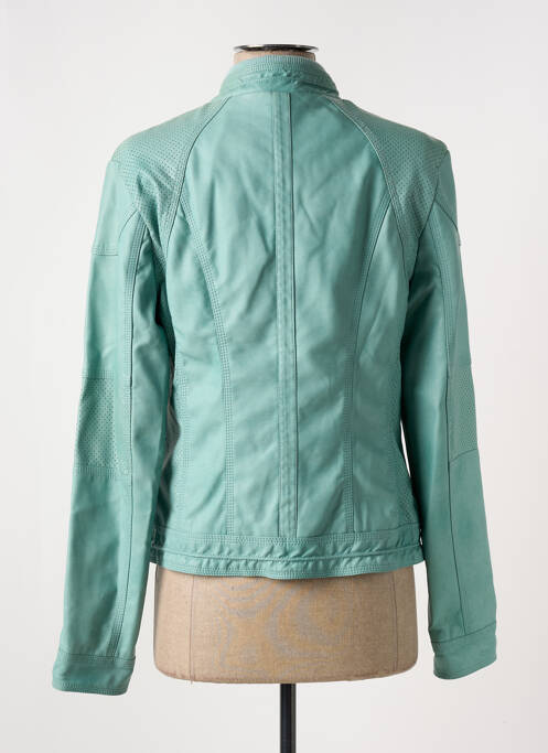 Geci din piele ecologică albastru RINO & PELLE femeie