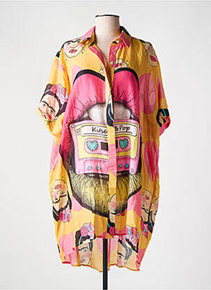 Cămașă galben KITSCH femeie