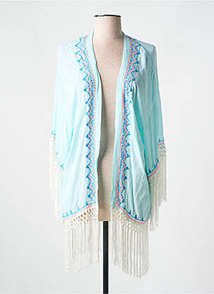 Vestă cu mâneci scurte albastru BALI SENSASI femeie