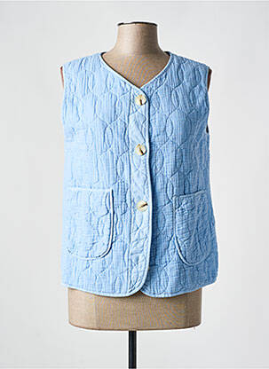 Vestă fără mâneci albastru SYBELLA femeie