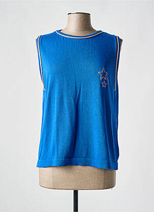 Pulover albastru APRIL VINTAGE femeie