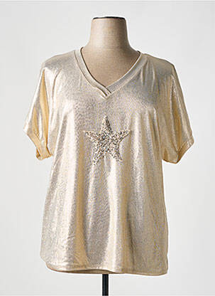 Tricou auriu MADE IN ITALY femeie