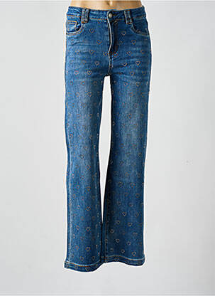 Blugi cu croială slim albastru KATE DENIM femeie