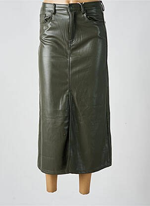 Fustă lungă verde HELLO MISS femeie