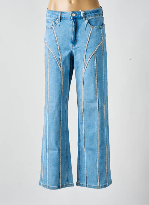 Blugi cu croială dreaptă albastru MONDAY PREMIUM femeie