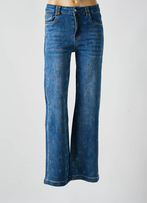 Blugi cu croială slim albastru KATE DENIM femeie