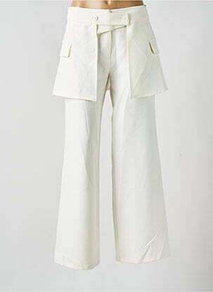 Pantalon larg bej LES ACOLYTES femeie