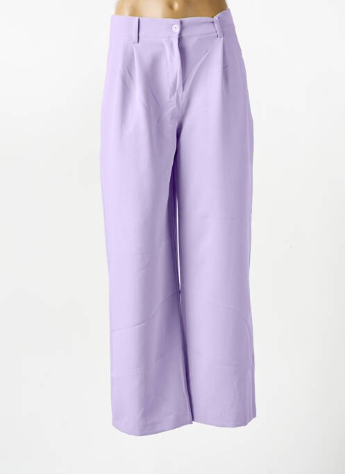 Pantalon larg violet K femeie