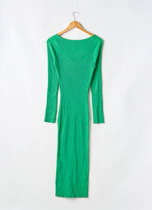 Rochie pulover guler în v mâneci lungi verde H&M femeie