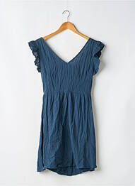 Rochie scurtă mâneci scurte mâneci scurte albastru SANS MARQUE femeie
