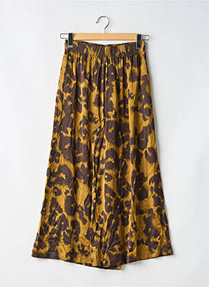 Pantalon larg maro ALME femeie