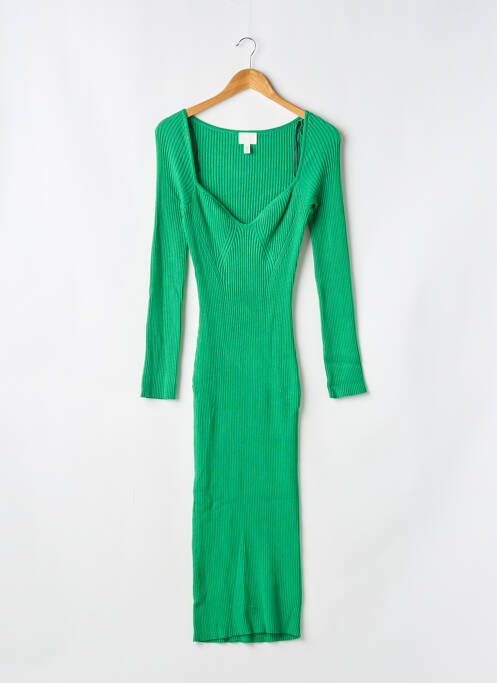 Rochie pulover verde H&M femeie
