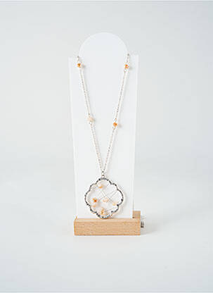 Colier lung argintiu TATA GISELE femeie