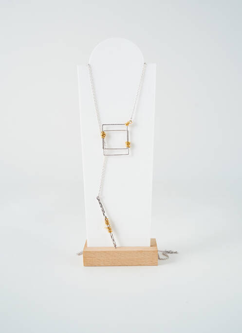 Colier lung argintiu TATA GISELE femeie