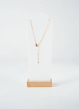 Colier ornament oxid de zirconiu auriu TATA GISELE femeie