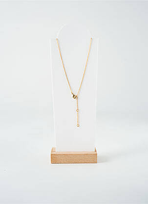 Colier ornament oxid de zirconiu auriu TATA GISELE femeie