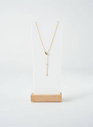 Colier ornament oxid de zirconiu auriu TATA GISELE femeie