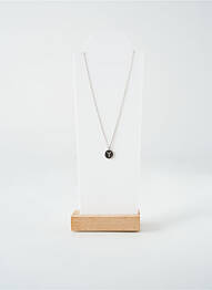 Colier ornament oxid de zirconiu argintiu TATA GISELE femeie