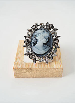 Broșă argintiu TATA GISELE femeie