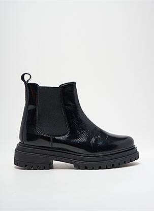 Botine/ghete toc mic toc de 4 la 6 cm negru MYMA femeie